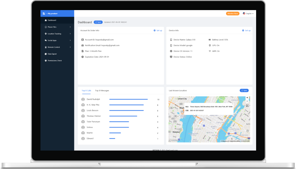 iSeeGuard Computer Tracking