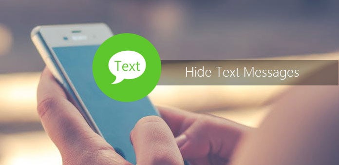 hide text messages iphone