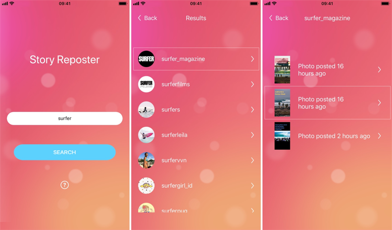 use reposter app to view instagram stories without them knowing