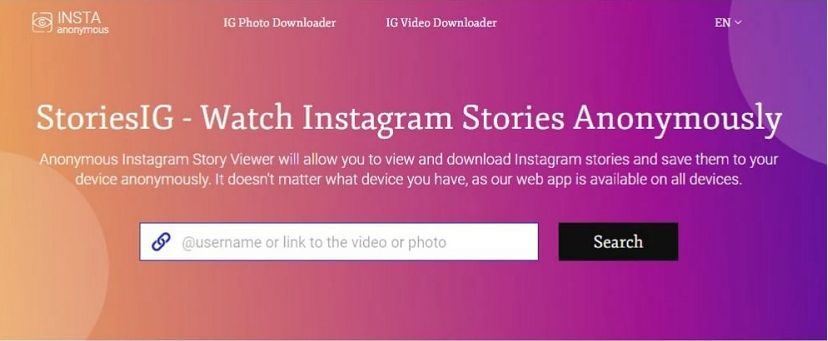 watch instagram stories anonymously